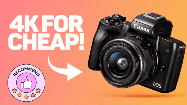 cheapest 4k camera for filmmaking