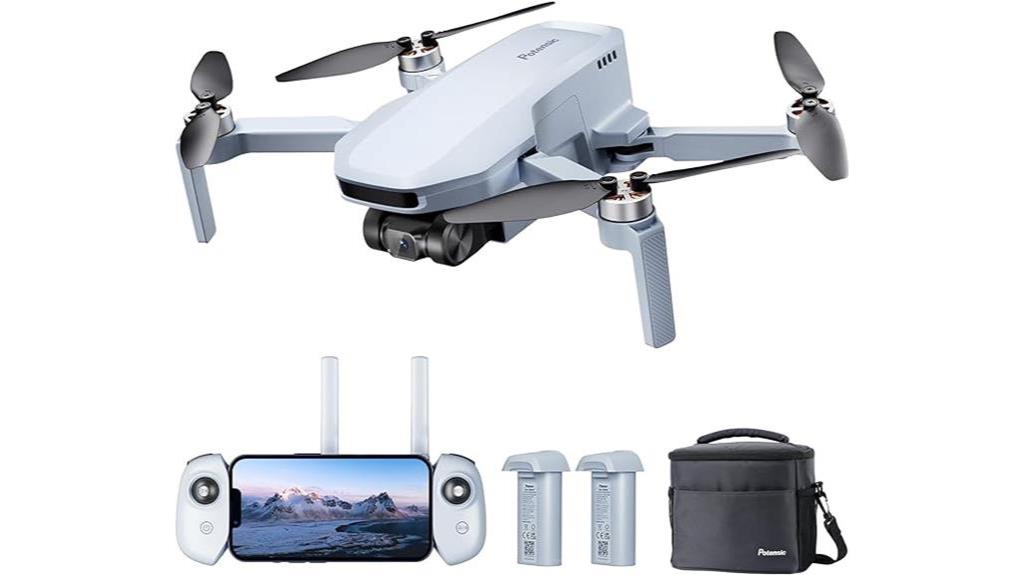 compact gps enabled drone option