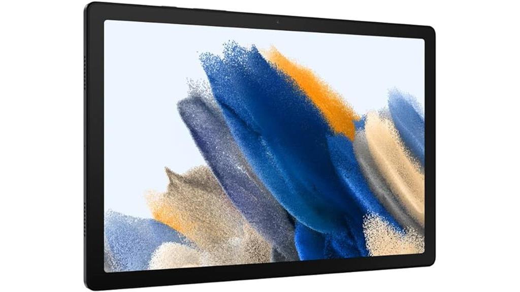 samsung tablet with 8 inch display
