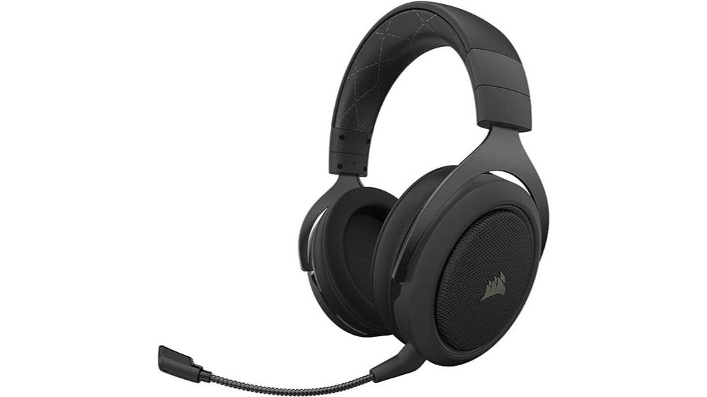 wireless gaming headset with 7 1 surround sound